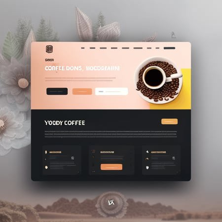 04484-3916899747-WEBUI design of a landing page website for a coffee bean roasting company , UI, UX, Sleek design, Modern, Very detailed, Complim.png